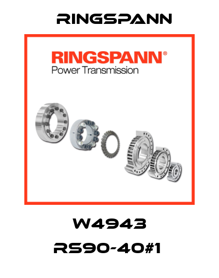W4943 RS90-40#1  Ringspann