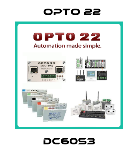 DC60S3 Opto 22