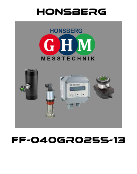 FF-040GR025S-13  Honsberg