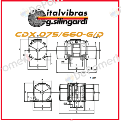 CDX 075/660-G/D Italvibras