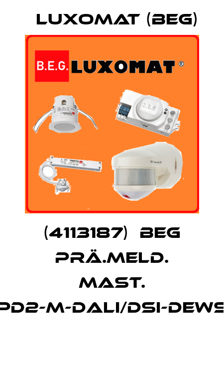 (4113187)  BEG Prä.meld. Mast. PD2-M-DALI/DSI-DEWS  LUXOMAT (BEG)