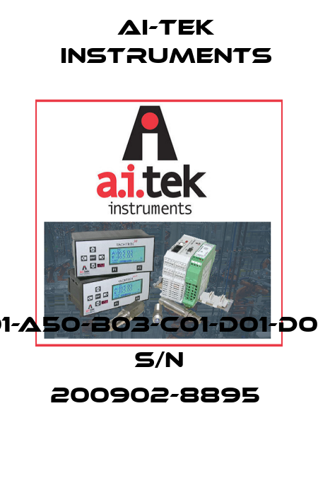 311-01-A50-B03-C01-D01-D01-E01 S/N 200902-8895  AI-Tek Instruments