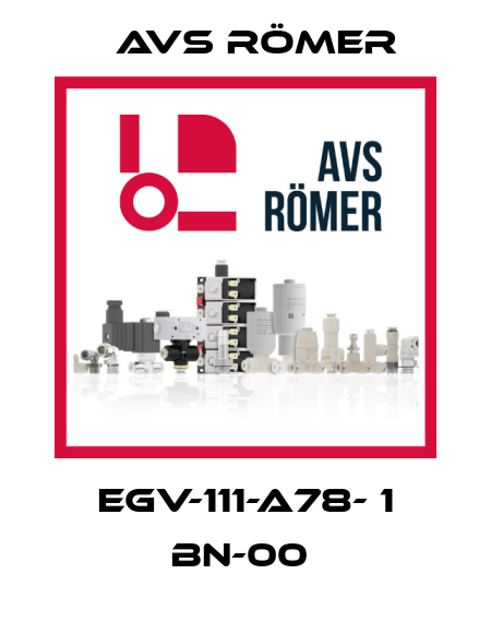 EGV-111-A78- 1 BN-00  Avs Römer