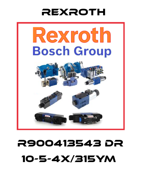 R900413543 DR 10-5-4X/315YM  Rexroth