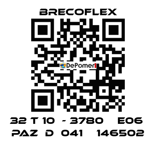 32 T 10  - 3780    E06  PAZ  D  041    146502 Brecoflex