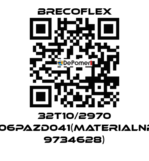 32T10/2970 E06PAZD041(MATERIALNR. 9734628)  Brecoflex