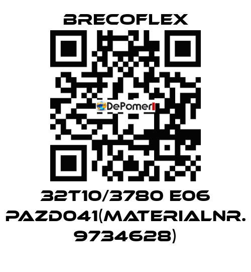 32T10/3780 E06 PAZD041(MATERIALNR. 9734628) Brecoflex