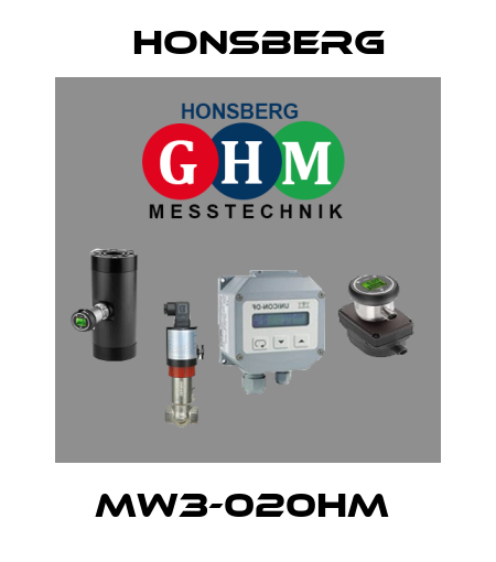 MW3-020HM  Honsberg