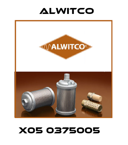 X05 0375005    Alwitco