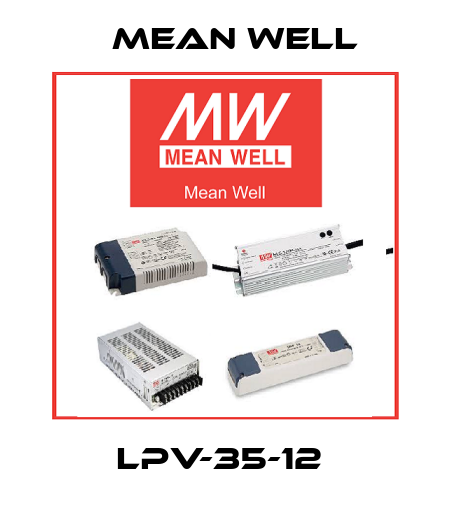 LPV-35-12  Mean Well
