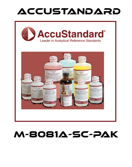 M-8081A-SC-PAK  AccuStandard