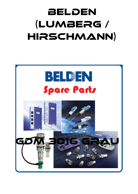 GDM 3016 grau  Belden (Lumberg / Hirschmann)