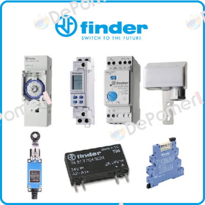 40 SERIES - MINIATURE PCB/PLUG-IN RELAYS 8 A. ORDERING CODE: 405290240000 Finder