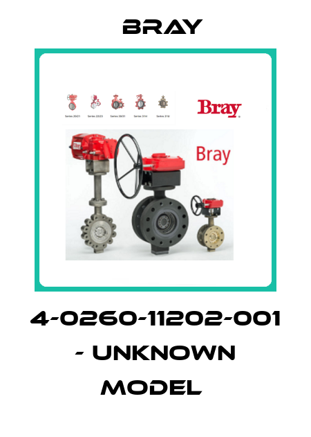 4-0260-11202-001 - UNKNOWN MODEL  Bray