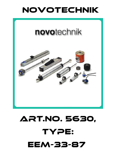 Art.No. 5630, Type: EEM-33-87  Novotechnik