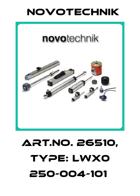 Art.No. 26510, Type: LWX0 250-004-101  Novotechnik