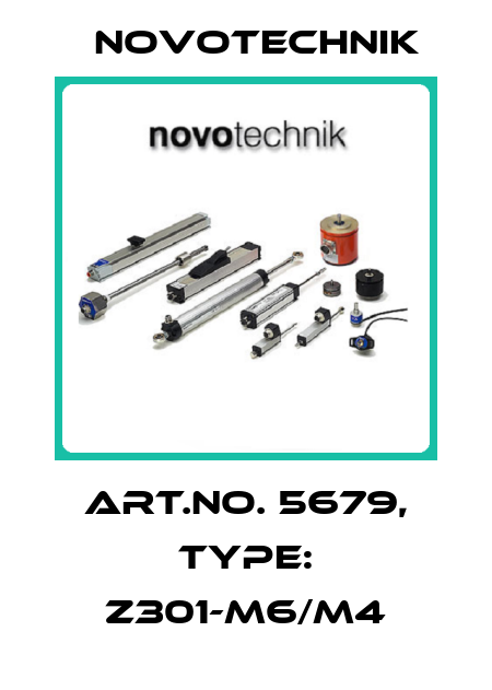 Art.No. 5679, Type: Z301-M6/M4 Novotechnik