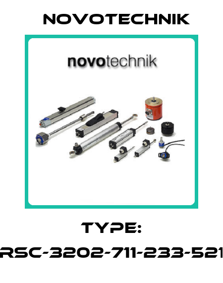 Type: RSC-3202-711-233-521 Novotechnik