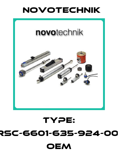 Type: RSC-6601-635-924-001 OEM Novotechnik
