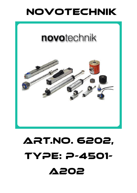Art.No. 6202, Type: P-4501- A202  Novotechnik
