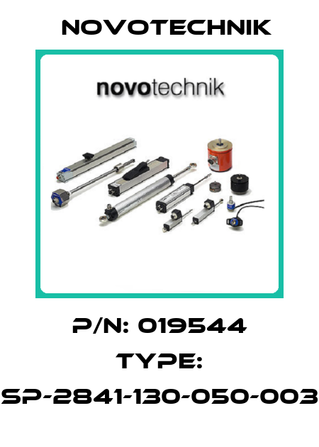 P/N: 019544 Type: SP-2841-130-050-003 Novotechnik