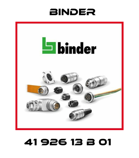 41 926 13 B 01  Binder