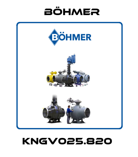 KNGV025.820  Böhmer
