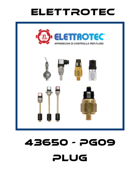 43650 - PG09 PLUG Elettrotec