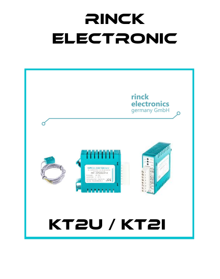KT2U / KT2I  Rinck Electronic