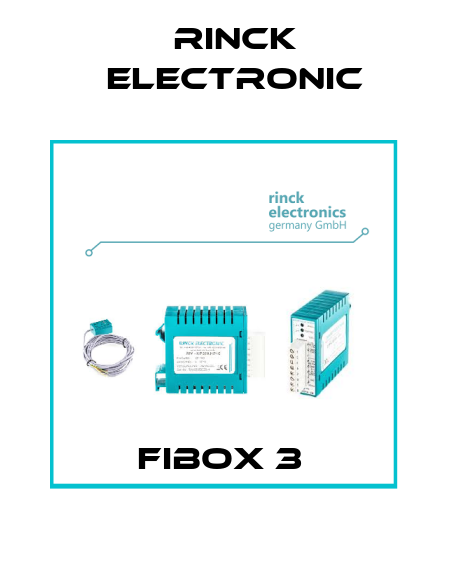 FIBOX 3  Rinck Electronic