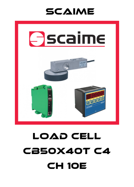 Load cell CB50X40t C4 CH 10e Scaime