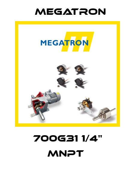 700G31 1/4" MNPT  Megatron
