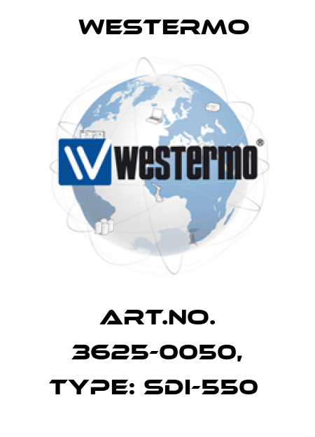 Art.No. 3625-0050, Type: SDI-550  Westermo