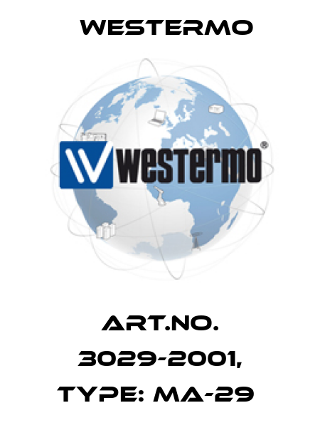 Art.No. 3029-2001, Type: MA-29  Westermo