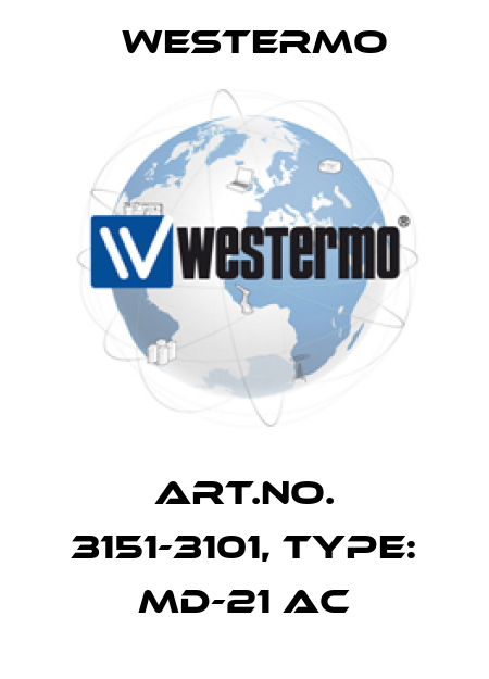 Art.No. 3151-3101, Type: MD-21 AC  Westermo