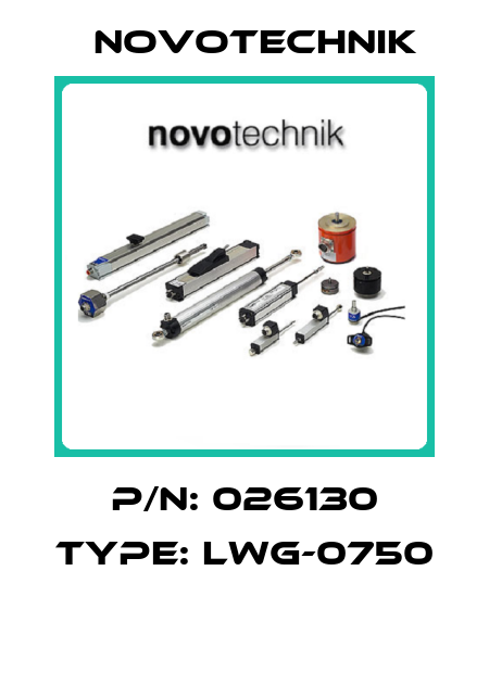 P/N: 026130 Type: LWG-0750  Novotechnik