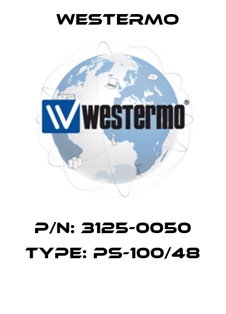 P/N: 3125-0050 Type: PS-100/48  Westermo