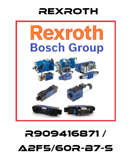 R909416871 / A2F5/60R-B7-S Rexroth