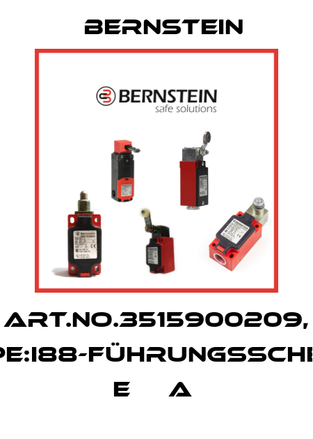Art.No.3515900209, Type:I88-FÜHRUNGSSCHEIBE    E     A  Bernstein