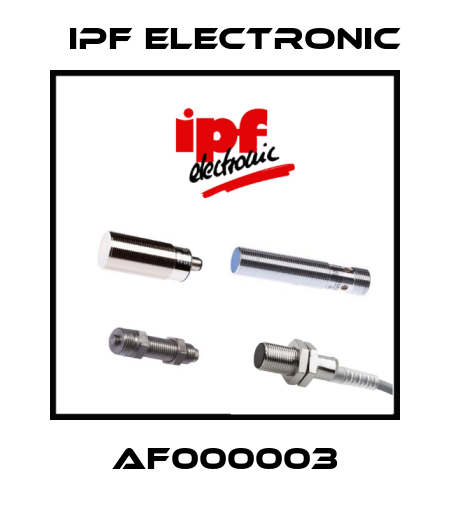 AF000003 IPF Electronic
