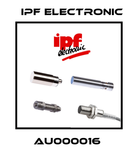 AU000016  IPF Electronic
