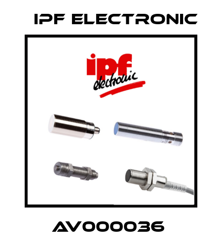 AV000036  IPF Electronic