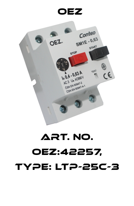 Art. No. OEZ:42257, Type: LTP-25C-3  OEZ