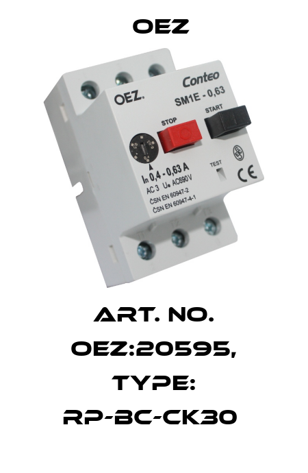 Art. No. OEZ:20595, Type: RP-BC-CK30  OEZ