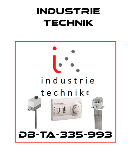 DB-TA-335-993 Industrie Technik