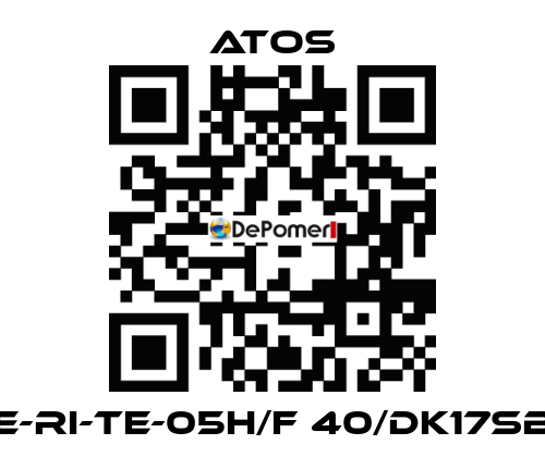 E-RI-TE-05H/F 40/DK17SB Atos