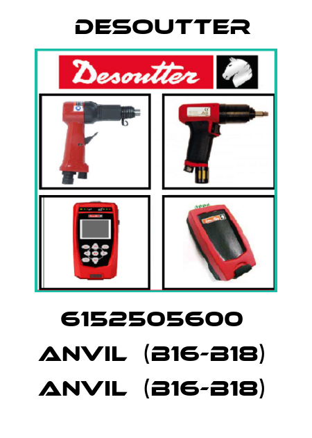 6152505600  ANVIL  (B16-B18)  ANVIL  (B16-B18)  Desoutter