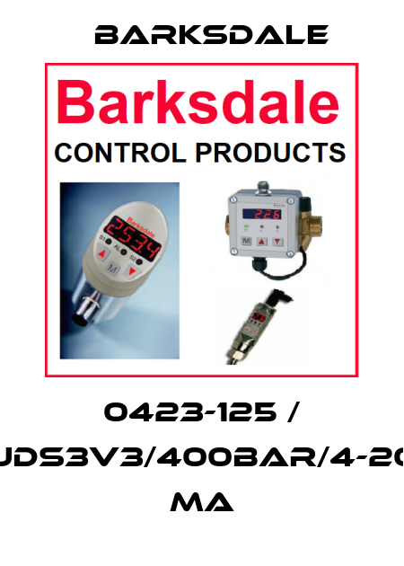 0423-125 / UDS3V3/400bar/4-20 mA Barksdale