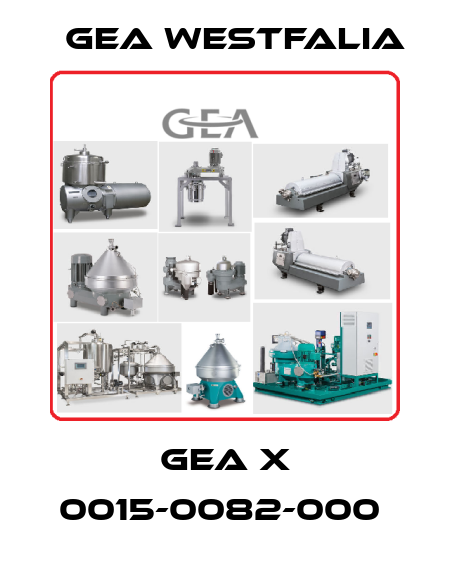 GEA X 0015-0082-000  Gea Westfalia