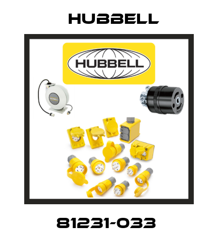 81231-033  Hubbell